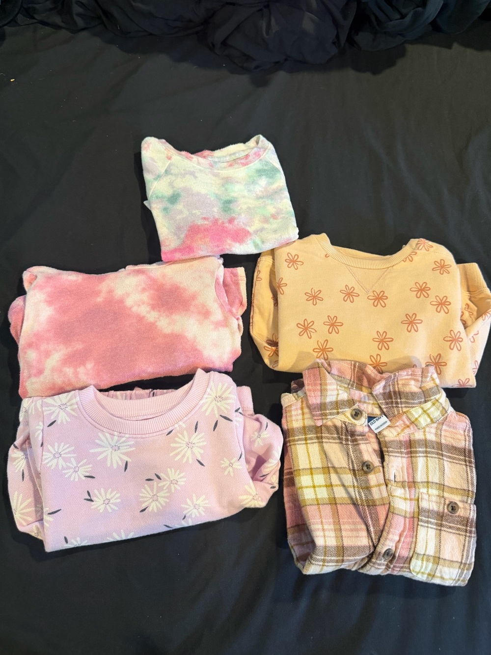 Bundle of Toddler Girls Tops Size 18 Months to 2T Gently Used